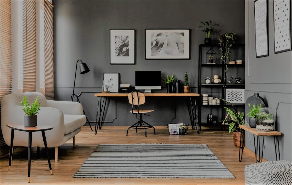 Picture of home office space